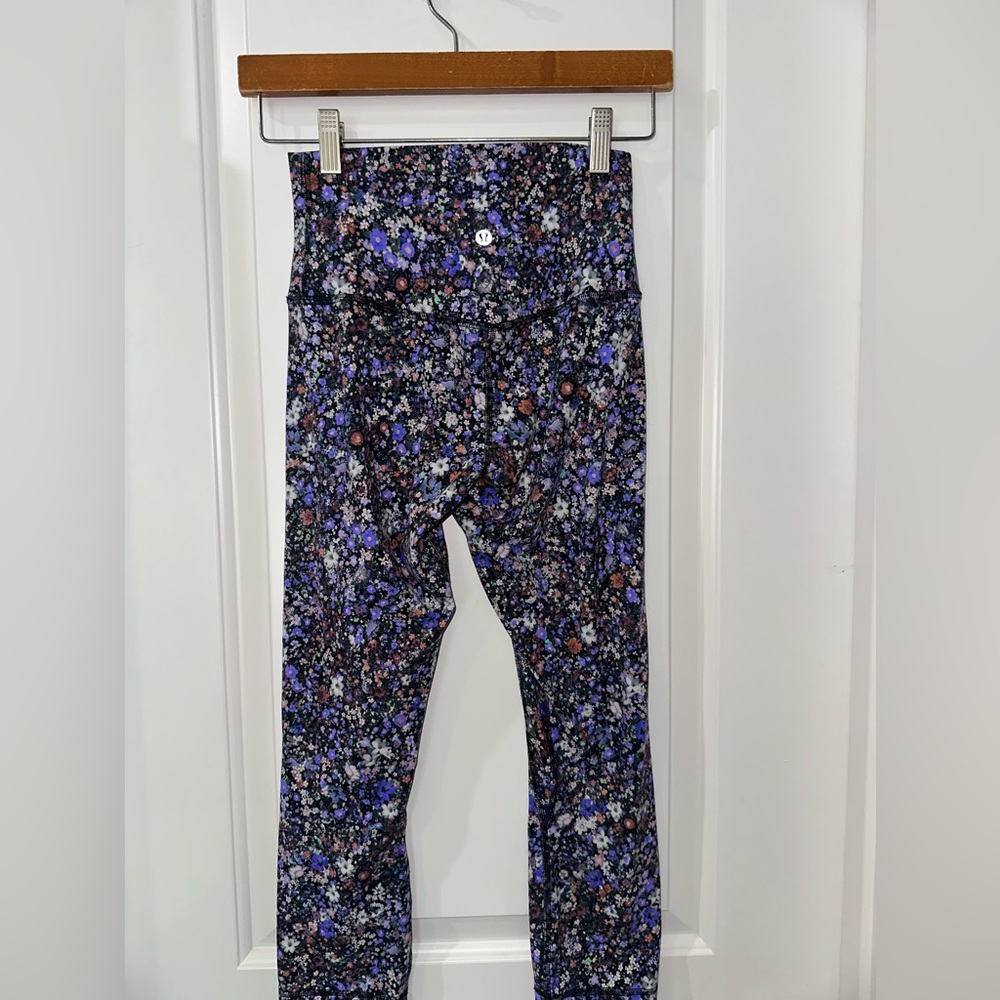 lululemon athletica Multicolor Floral Leggings